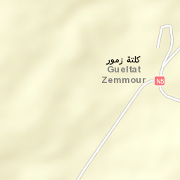 Gueltat Zemmour Street Map