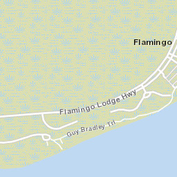Flamingo Florida Street Map