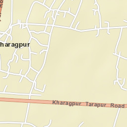 Kharagpur Street Map