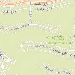 Dubai Street Map