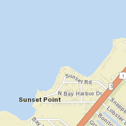Sunset Point Florida Street Map