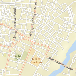 Ingraj Bazar Street Map