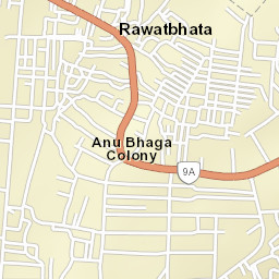 Rawatbhata Street Map