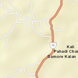 Bamor Kalan Street Map