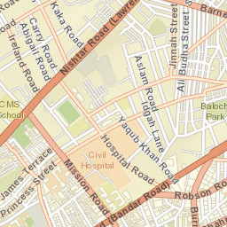 Karachi Street Map