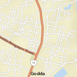 Godda Street Map