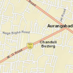 Aurangabad Street Map
