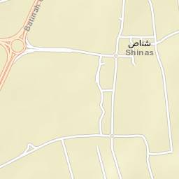 Shināş Street Map