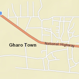 Gharo Street Map