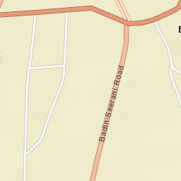 Badin Street Map