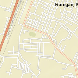 Ramganj Mandi Street Map