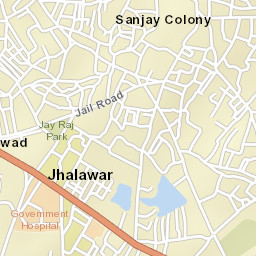 Jhalawar Street Map