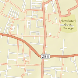 Nawābganj Street Map