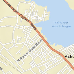 Ashoknagar Street Map