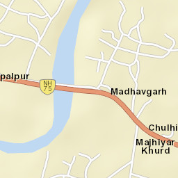 Madhogarh Street Map