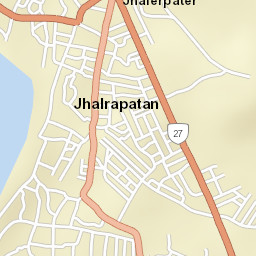Jhalrapatan Street Map