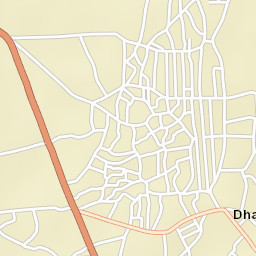 Dhanera Street Map