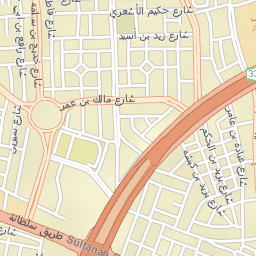 Sulţānah Street Map
