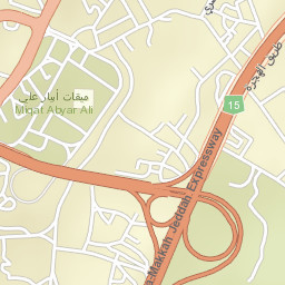 Abyar 'Ali Street Map