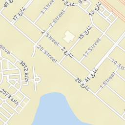 Bani Yas City Street Map