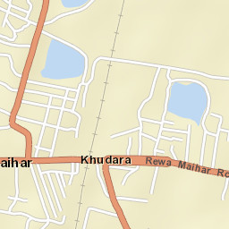 Maihar Street Map