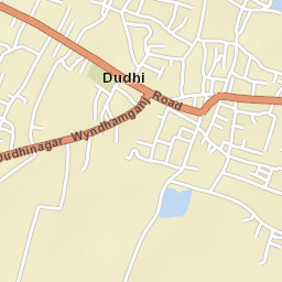 Dudhi Street Map