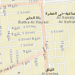 Al Ain City Street Map