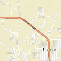 Shamgarh Street Map