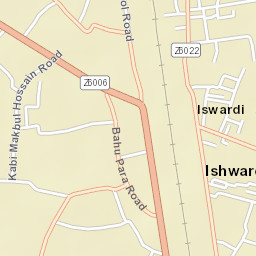 Ishurdi Street Map