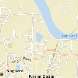 Cossimbazar Street Map