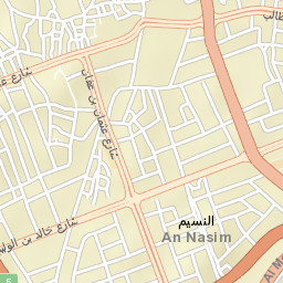 Yanbu Street Map