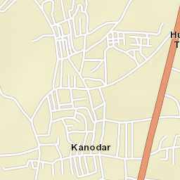 Kanodar Street Map