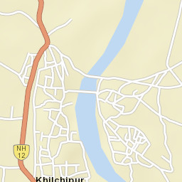 Khilchipur Street Map