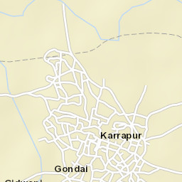 Karrapur Street Map