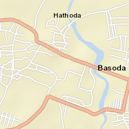 Basoda Street Map