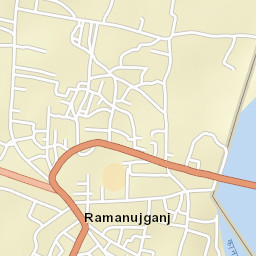 Ramanuj Ganj Street Map