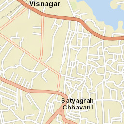 Visnagar Street Map