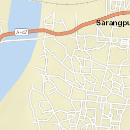 Sarangpur Street Map