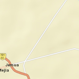 Mejia community development block Street Map