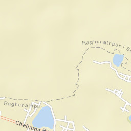 Raghunathpur Street Map