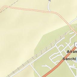 Sanchi Street Map