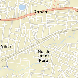 Ranchi Street Map