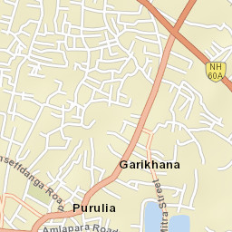 Purulia Street Map