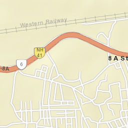 Samakhiali Street Map
