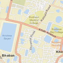 Bardhaman Street Map