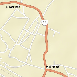 Burhar Street Map
