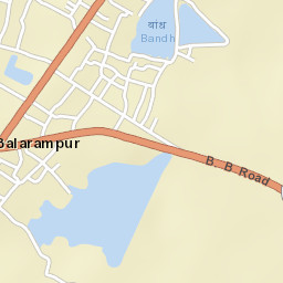 Balarampur Street Map