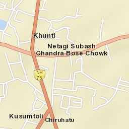Khunti Street Map