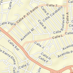San Miguel del Padrón Street Map