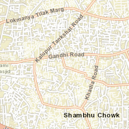 Ahmedabad Street Map